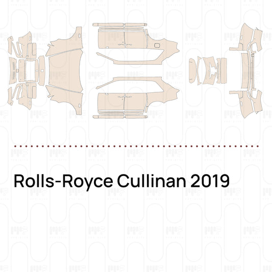 Pre-Cut PPF Rolls-Royce Cullinan 2019