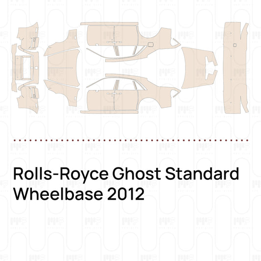 Pre-Cut PPF Rolls-Royce Ghost Standard Wheelbase 2012