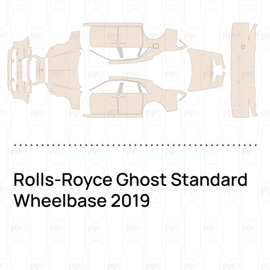 Pre-Cut PPF Rolls-Royce Ghost Standard Wheelbase 2019
