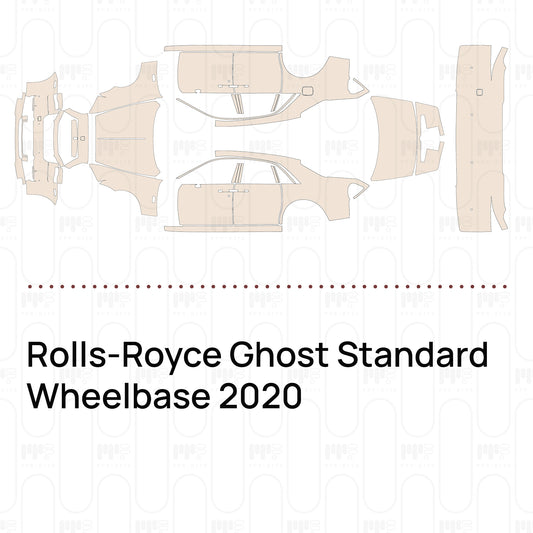 Pre-Cut PPF Rolls-Royce Ghost Standard Wheelbase 2020