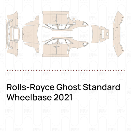 Pre-Cut PPF Rolls-Royce Ghost Standard Wheelbase 2021