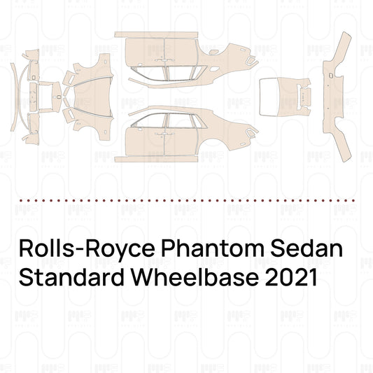 Pre-Cut PPF Rolls-Royce Phantom Sedan Standard Wheelbase 2021