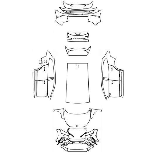 Pre-Cut PPF Skoda Enyaq iV (EU) RS 2024 - PPF-Kits