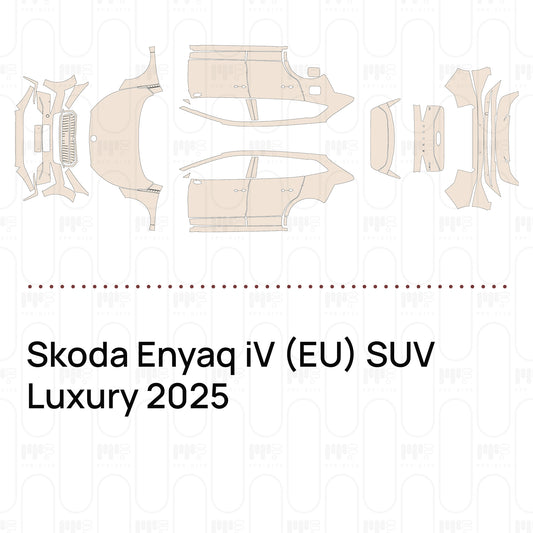 Pre-Cut PPF Skoda Enyaq iV (EU) SUV Luxury 2025