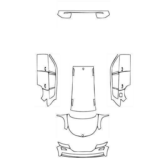 Pre-Cut PPF Skoda Kodiaq Base 2017 - PPF-Kits