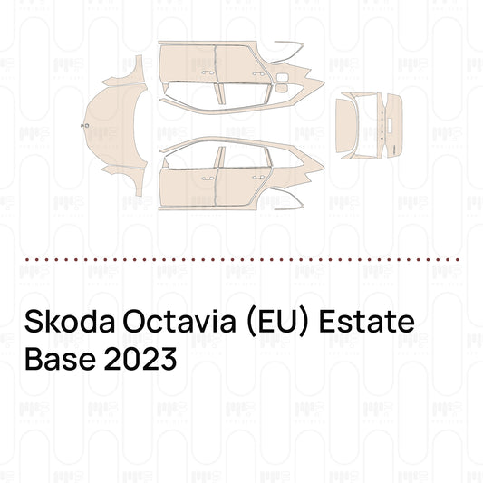 Pre-Cut PPF Skoda Octavia (EU) Estate Base 2023
