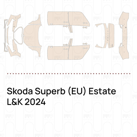 Pre-Cut PPF Skoda Superb (EU) Estate L&K 2024
