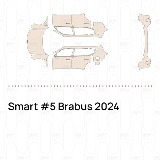 Pre-Cut PPF Smart #5 Brabus 2024