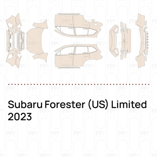 Pre-Cut PPF Subaru Forester (US) Limited 2023