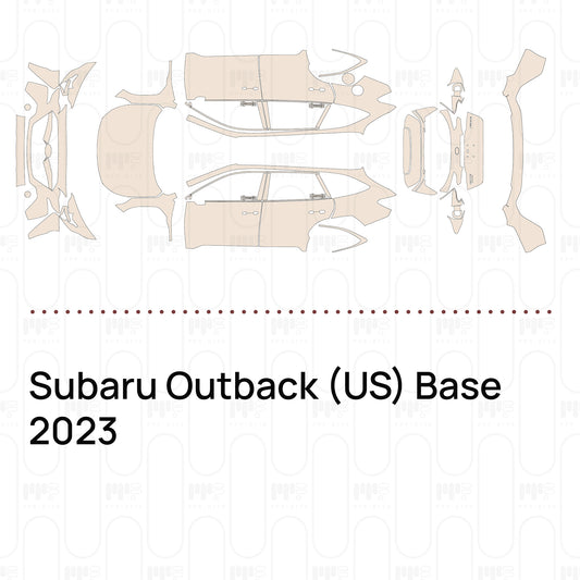 Pre-Cut PPF Subaru Outback (US) Base 2023