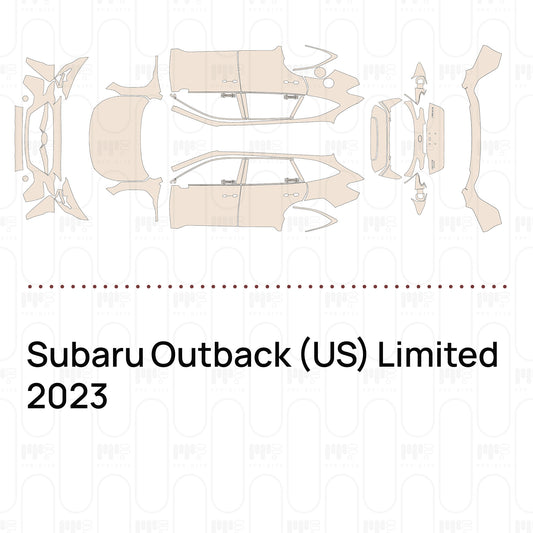 Pre-Cut PPF Subaru Outback (US) Limited 2023