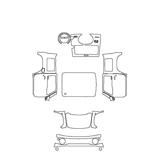 Pre-Cut PPF Suzuki Jimny 3Door 2020 - PPF-Kits