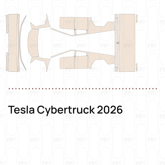Pre-Cut PPF Tesla Cybertruck 2026