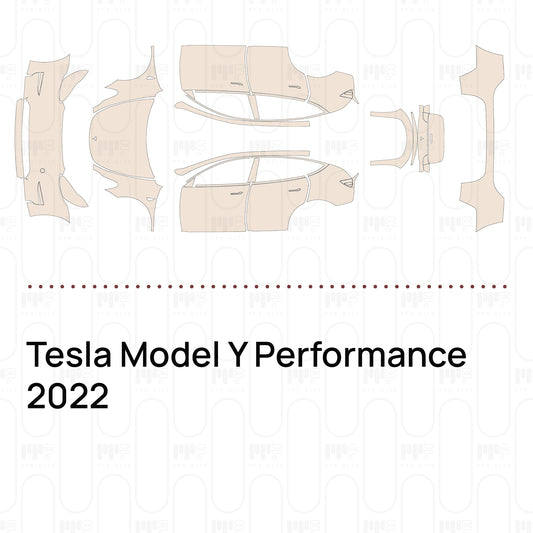 Pre-Cut PPF Tesla Model Y Performance 2022