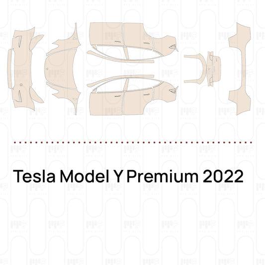Pre-Cut PPF Tesla Model Y Premium 2022