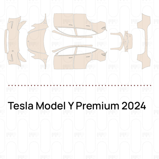 Pre-Cut PPF Tesla Model Y Premium 2024