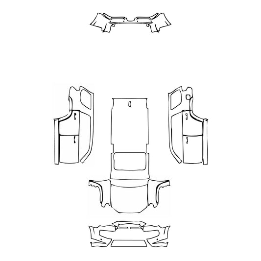 Pre-Cut PPF Toyota 4 Runner Limited 2021 - PPF-Kits