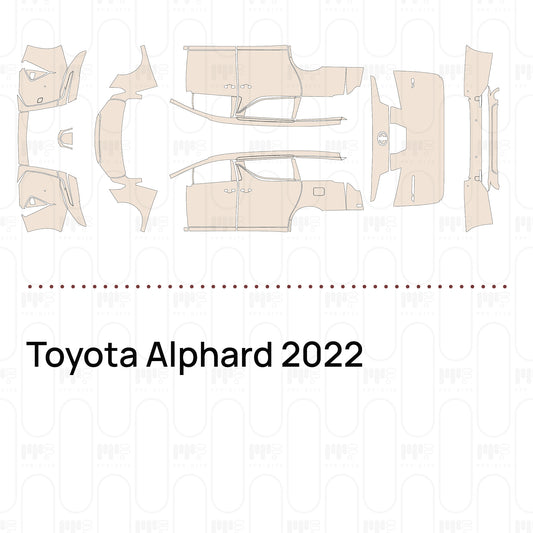 Pre-Cut PPF Toyota Alphard 2022