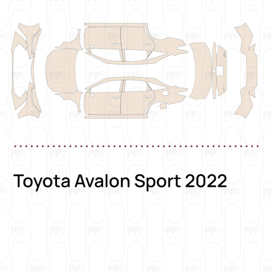 Pre-Cut PPF Toyota Avalon Sport 2022