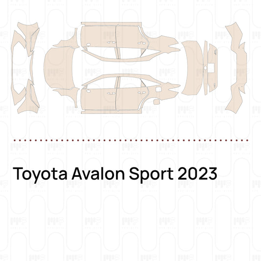 Pre-Cut PPF Toyota Avalon Sport 2023