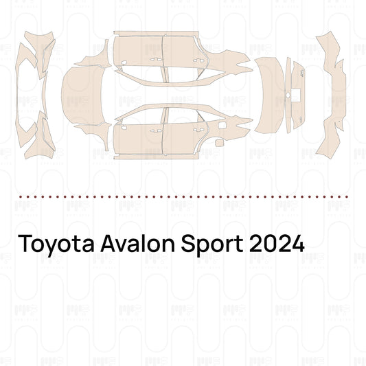 Pre-Cut PPF Toyota Avalon Sport 2024