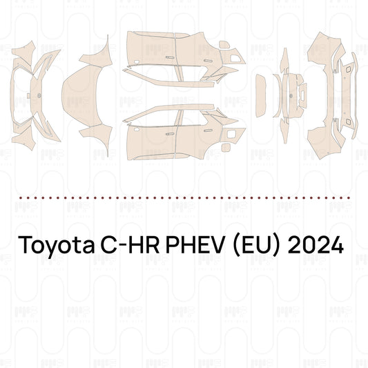 Pre-Cut PPF Toyota C-HR PHEV (EU) 2024