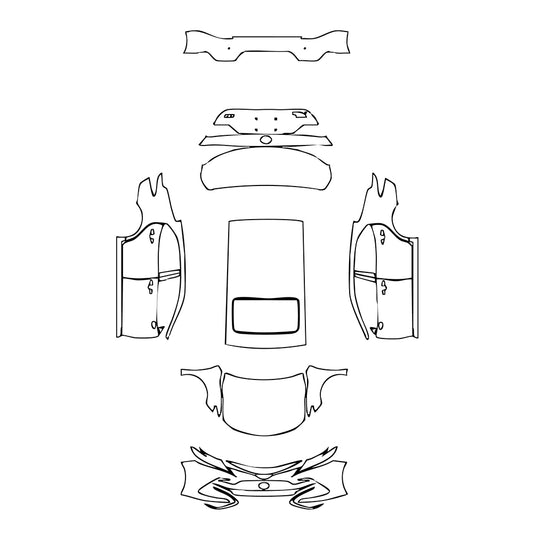 Pre-Cut PPF Toyota Camry (CN) Luxury 2023 - PPF-Kits