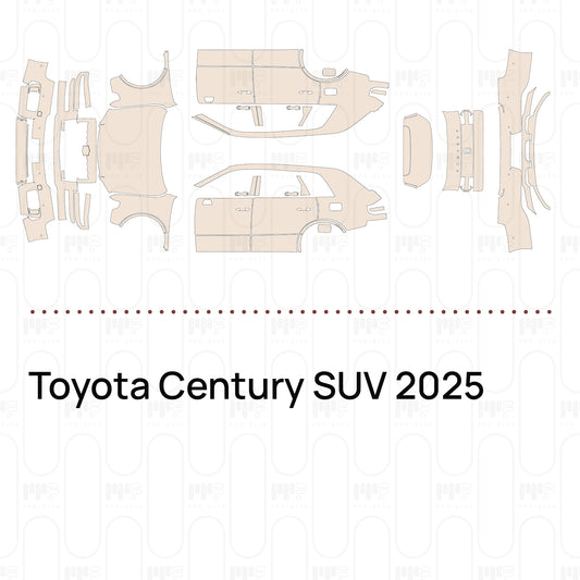 Pre-Cut PPF Toyota Century SUV 2025