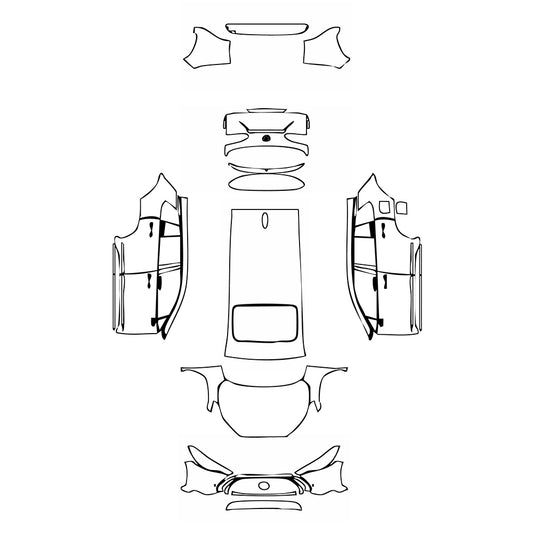 Pre-Cut PPF Toyota Corolla Cross (CN) 2024 - PPF-Kits