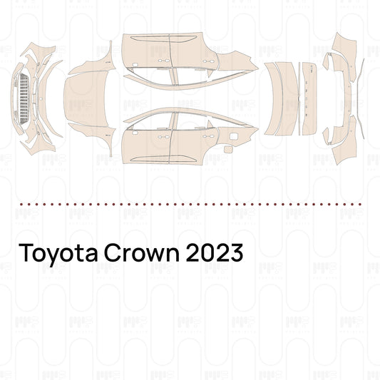 Pre-Cut PPF Toyota Crown 2023