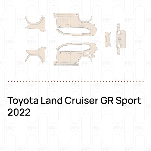 Pre-Cut PPF Toyota Land Cruiser GR Sport 2022