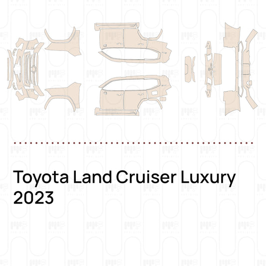 Pre-Cut PPF Toyota Land Cruiser Luxury 2023