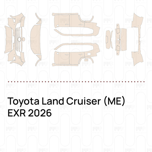 Pre-Cut PPF Toyota Land Cruiser (ME) EXR 2026