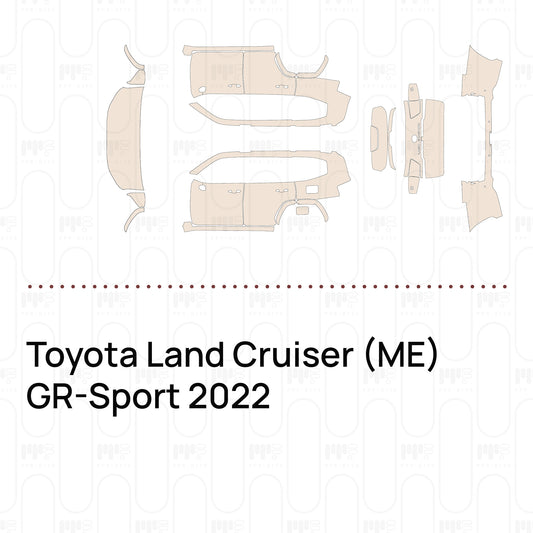 Pre-Cut PPF Toyota Land Cruiser (ME) GR-Sport 2022