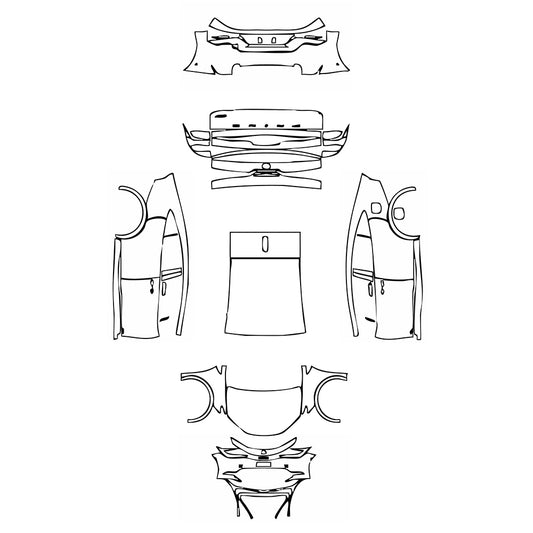 Pre-Cut PPF Toyota Prius (US) XLE 2025 - PPF-Kits
