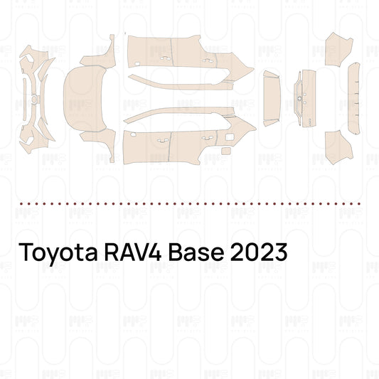 Pre-Cut PPF Toyota RAV4 Base 2023