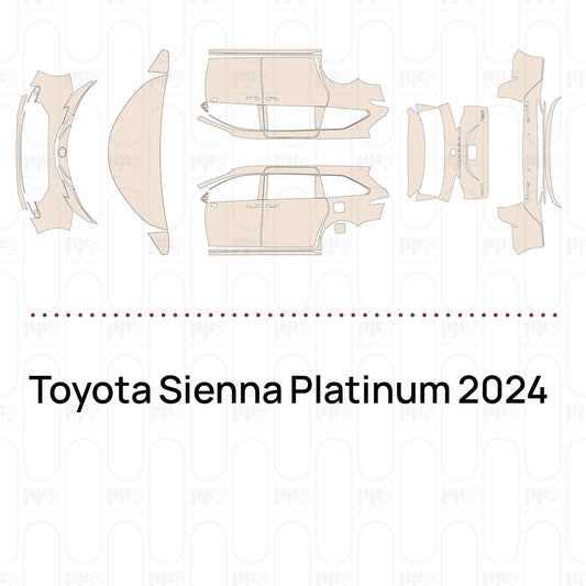 Pre-Cut PPF Toyota Sienna Platinum 2024
