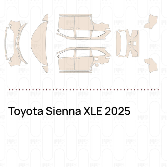 Pre-Cut PPF Toyota Sienna XLE 2025