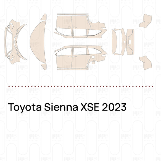 Pre-Cut PPF Toyota Sienna XSE 2023