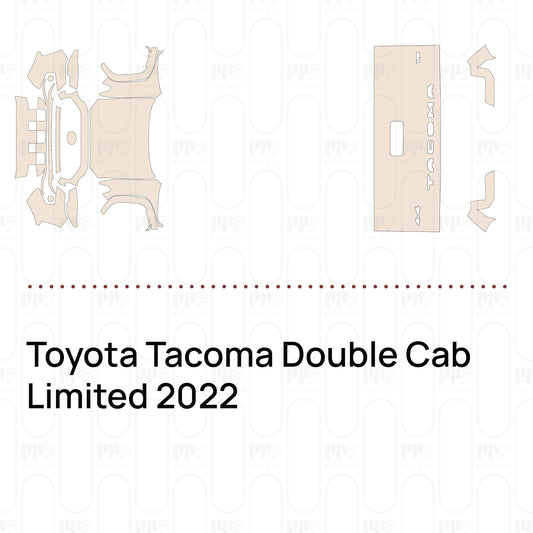 Pre-Cut PPF Toyota Tacoma Double Cab Limited 2022