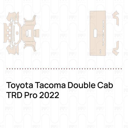 Pre-Cut PPF Toyota Tacoma Double Cab TRD Pro 2022