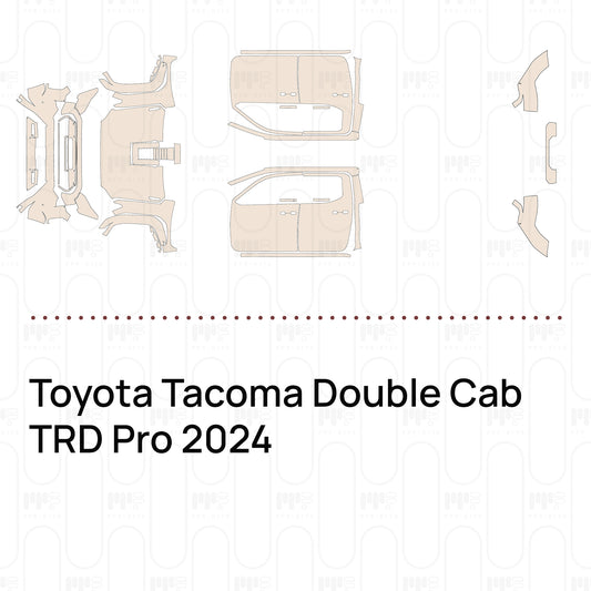 Pre-Cut PPF Toyota Tacoma Double Cab TRD Pro 2024