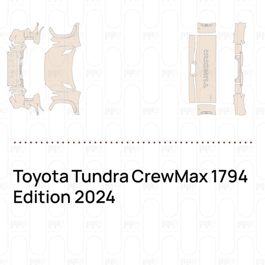 Pre-Cut PPF Toyota Tundra CrewMax 1794 Edition 2024