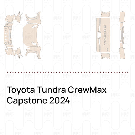 Pre-Cut PPF Toyota Tundra CrewMax Capstone 2024