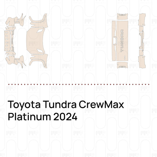 Pre-Cut PPF Toyota Tundra CrewMax Platinum 2024