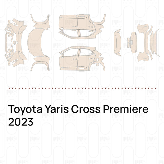 Pre-Cut PPF Toyota Yaris Cross Premiere 2023