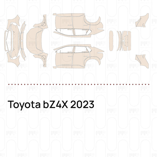 Pre-Cut PPF Toyota bZ4X 2023