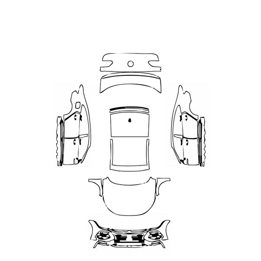 Pre-Cut PPF Volkswagen Arteon Sedan R 2024 - PPF-Kits