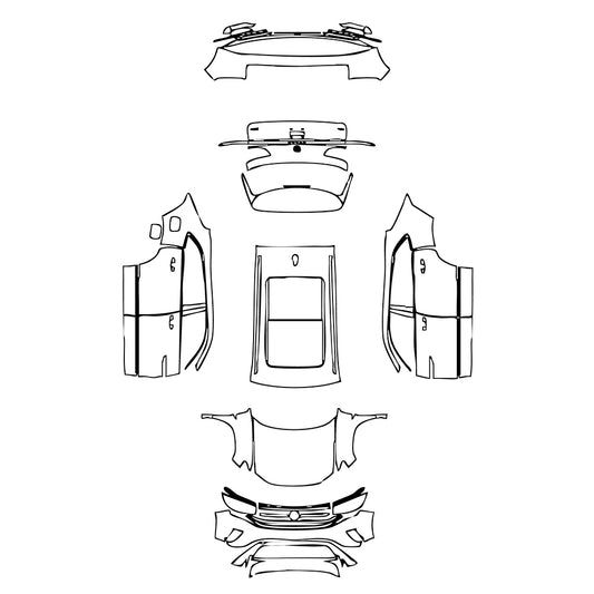 Pre-Cut PPF Volkswagen Atlas Cross Sport (US) SEL 2021 - PPF-Kits