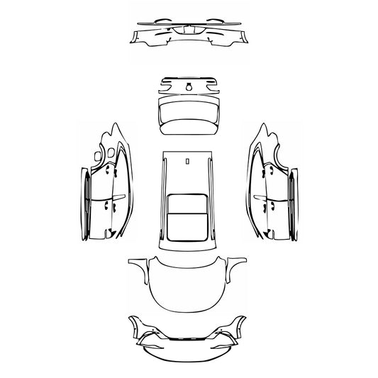 Pre-Cut PPF Volkswagen CC Shooting Brake 2023 - PPF-Kits